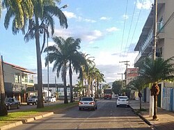 Avenida em Goianésia GO